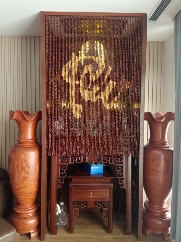 Rèm hạt gỗ