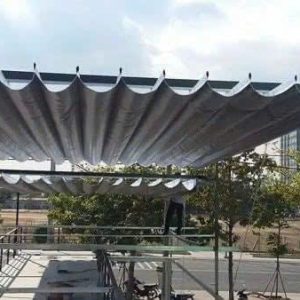 báo giá bạt che nâng mưa