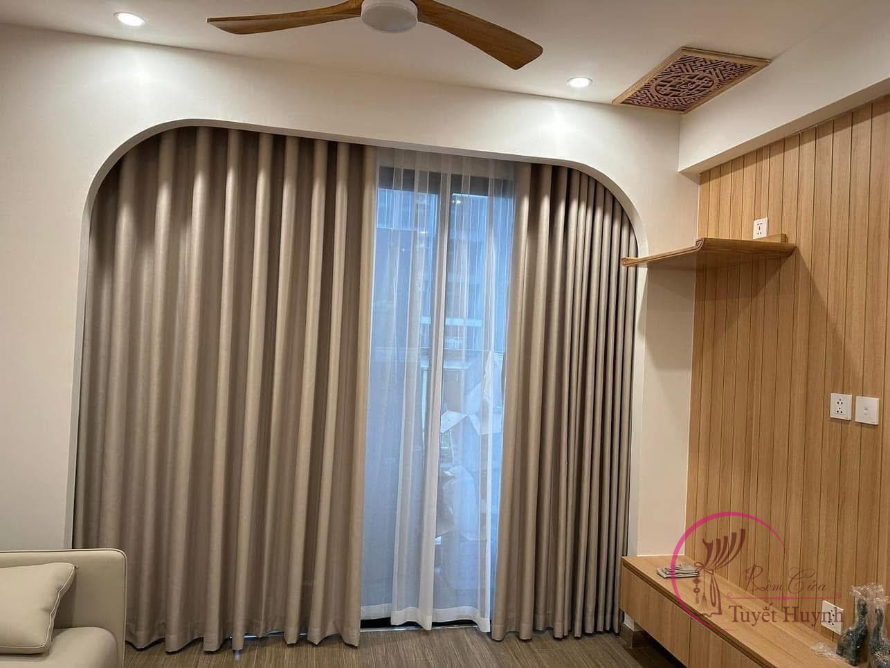 Rèm vải 2 lớp TH1-512