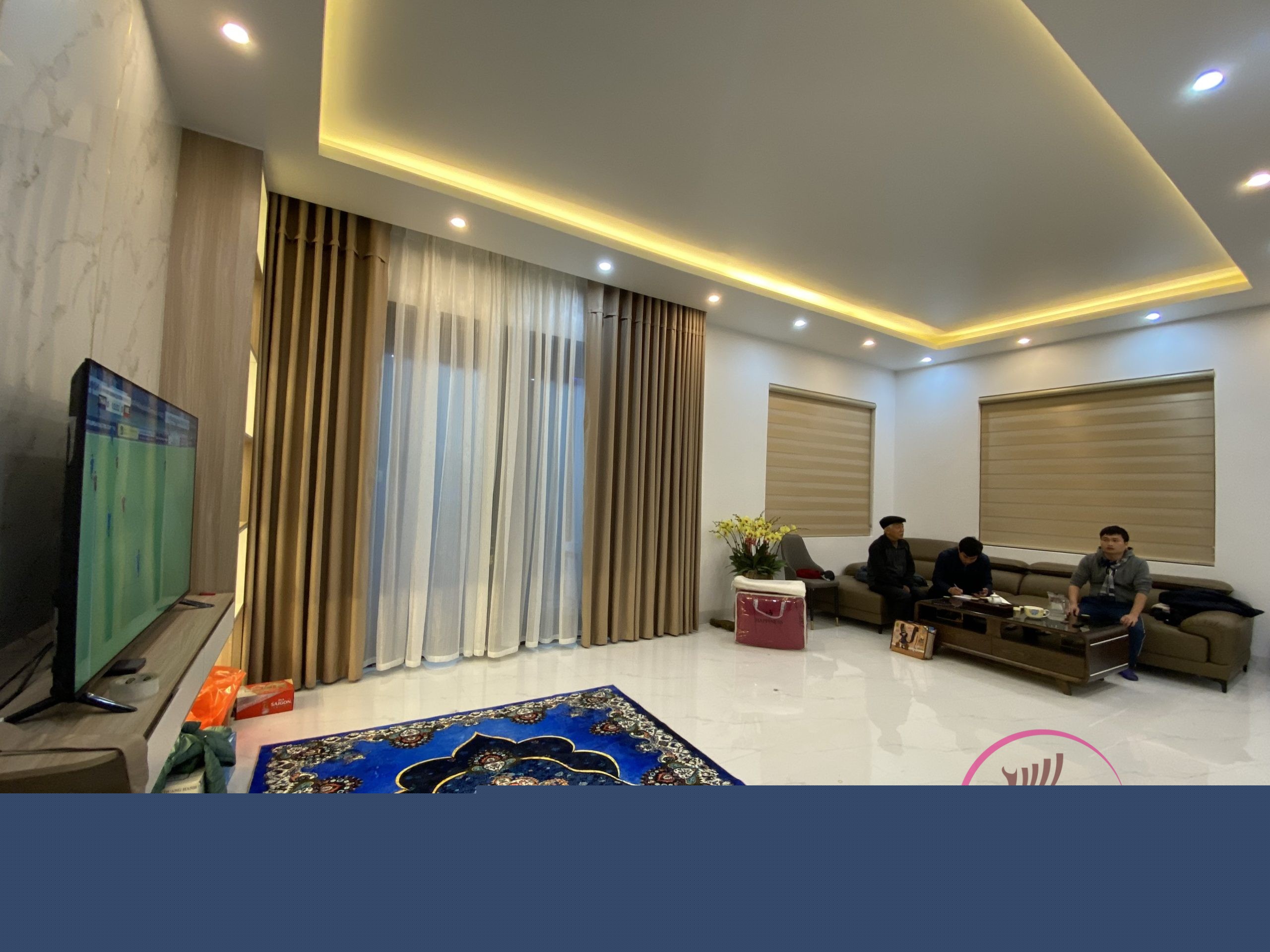 Rèm vải 2 lớp TH1-507 - Hình ảnh 4