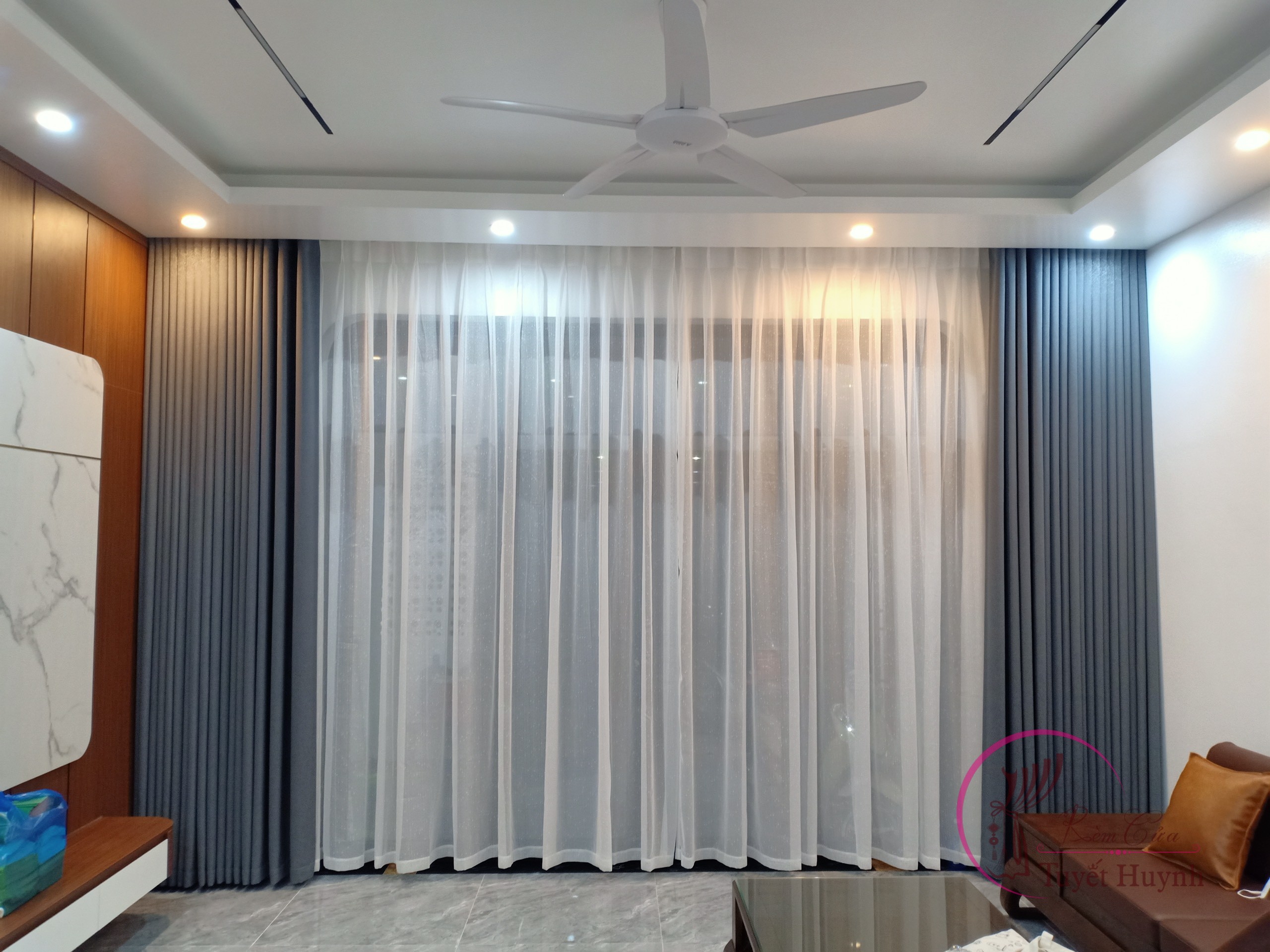 Rèm vải 2 lớp TH1-511 - Hình ảnh 8