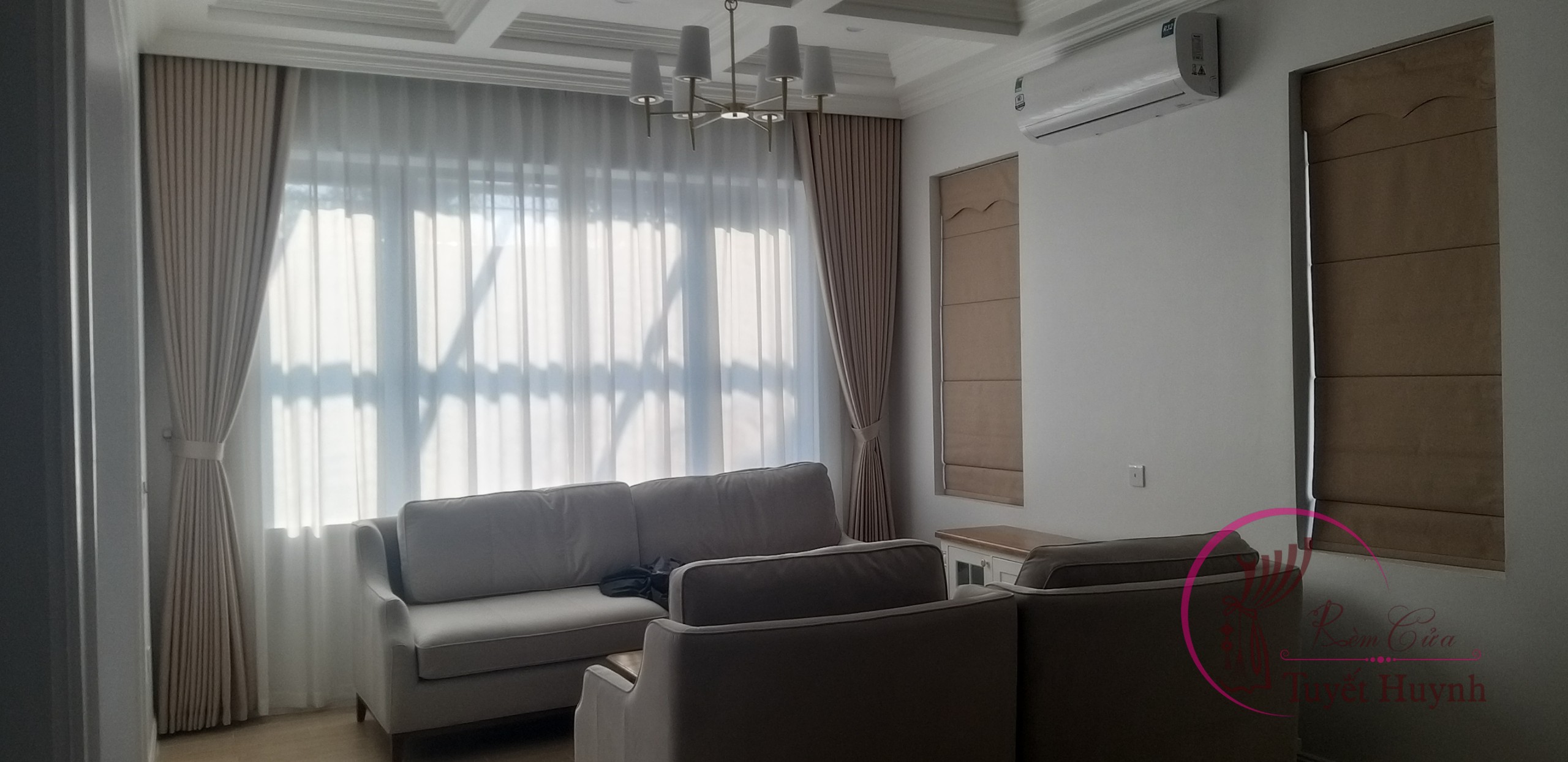 Rèm vải 2 lớp TH1-507 - Hình ảnh 7