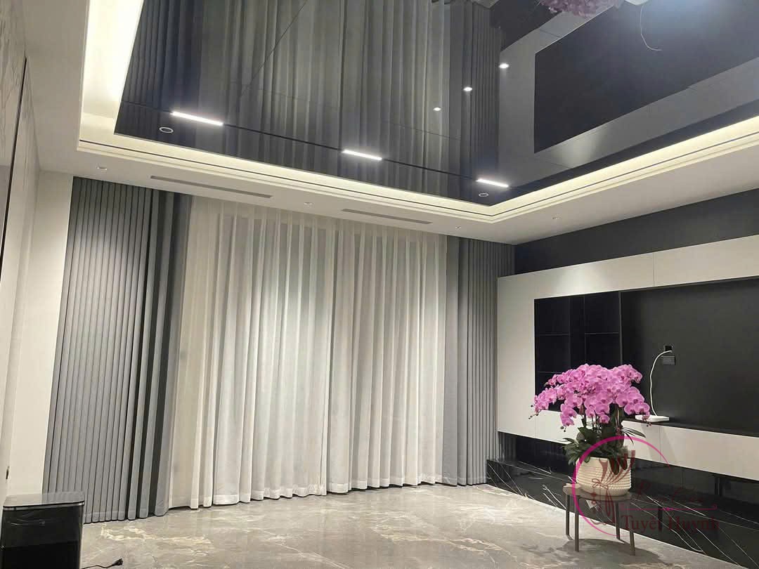 Rèm vải hai lớp cao cấp