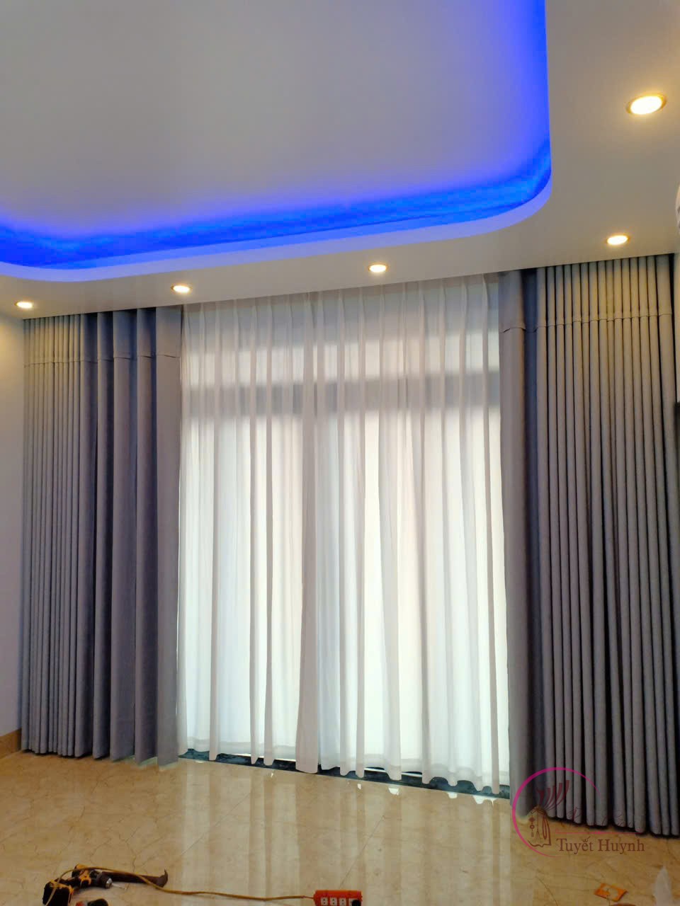 Rèm vải 2 lớp TH1-504 - Hình ảnh 3