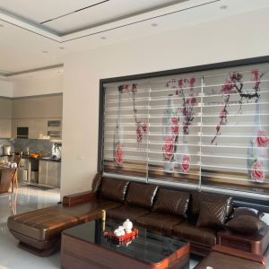 Rèm cầu vồng in tranh 3D theo yêu cầu