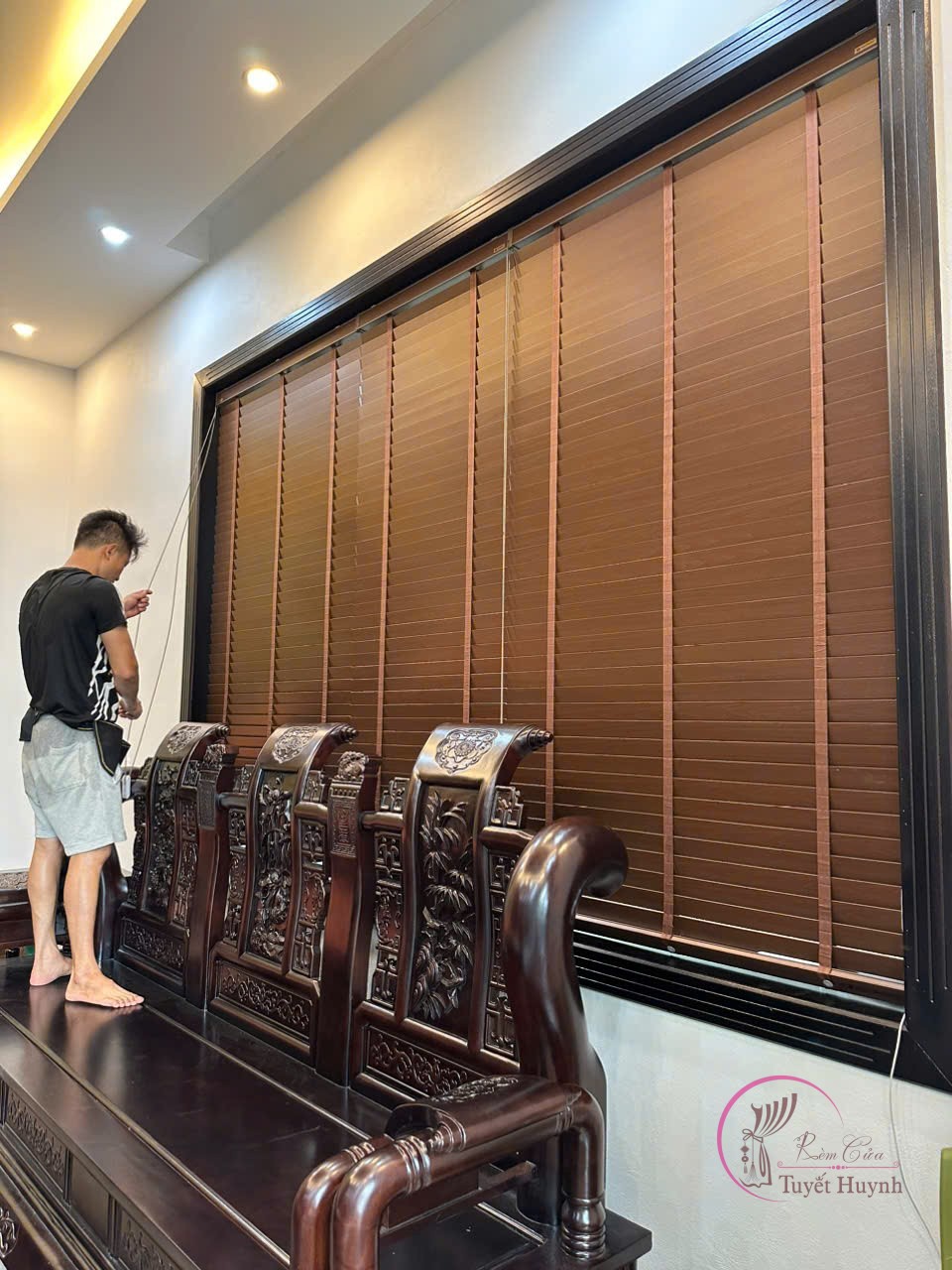 Rèm gỗ TH4-106 - Hình ảnh 8