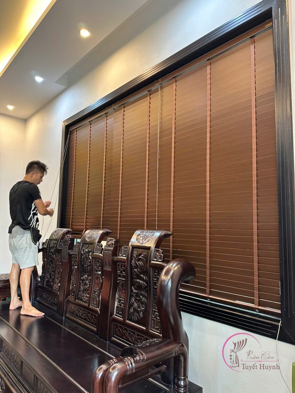 Rèm gỗ TH4-106 - Hình ảnh 9