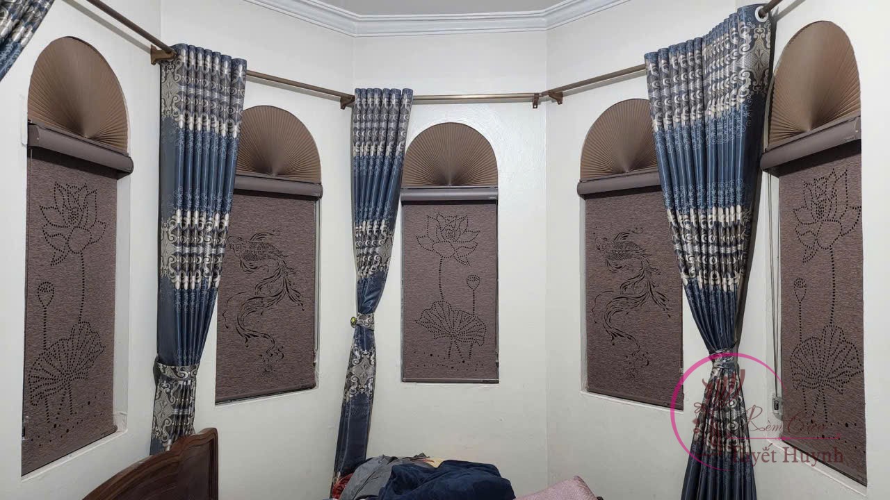 Rèm khắc laze xuyên sáng TH8-104 - Hình ảnh 3