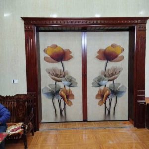 Vách tổ ong in tranh