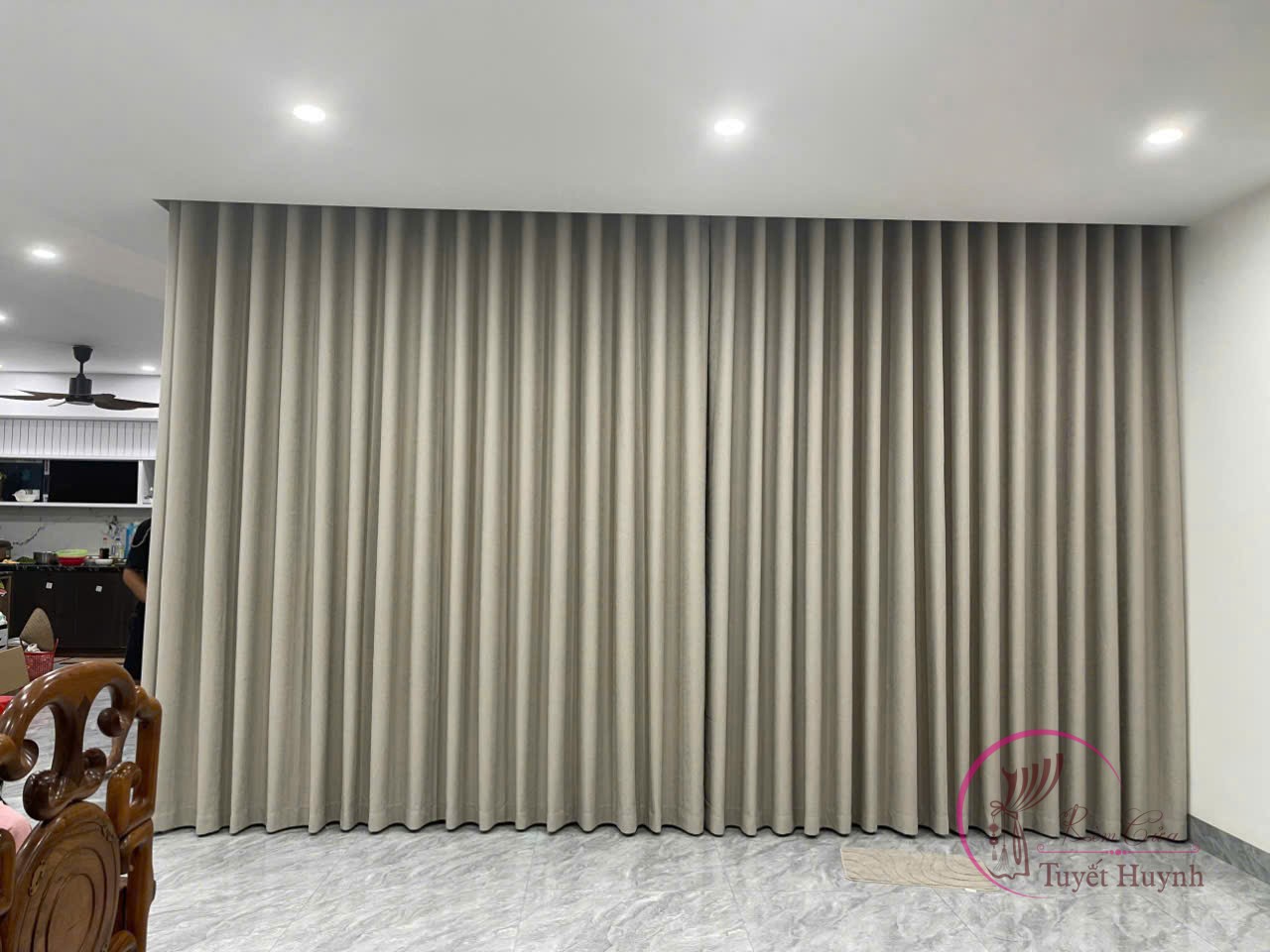 Rèm vải giá rẻ TH1-113 - Hình ảnh 2