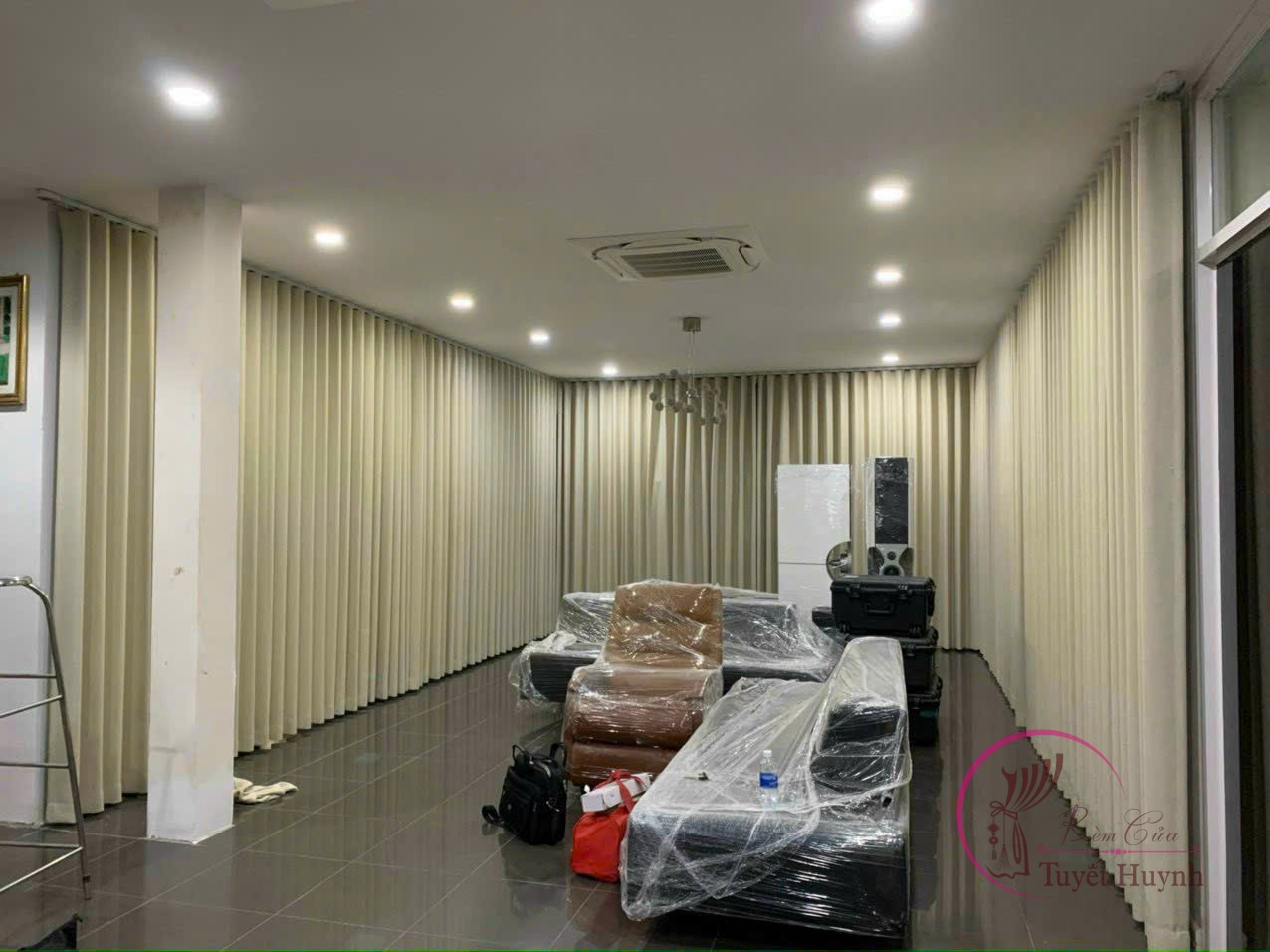 Rèm vải giá rẻ TH1-113 - Hình ảnh 8