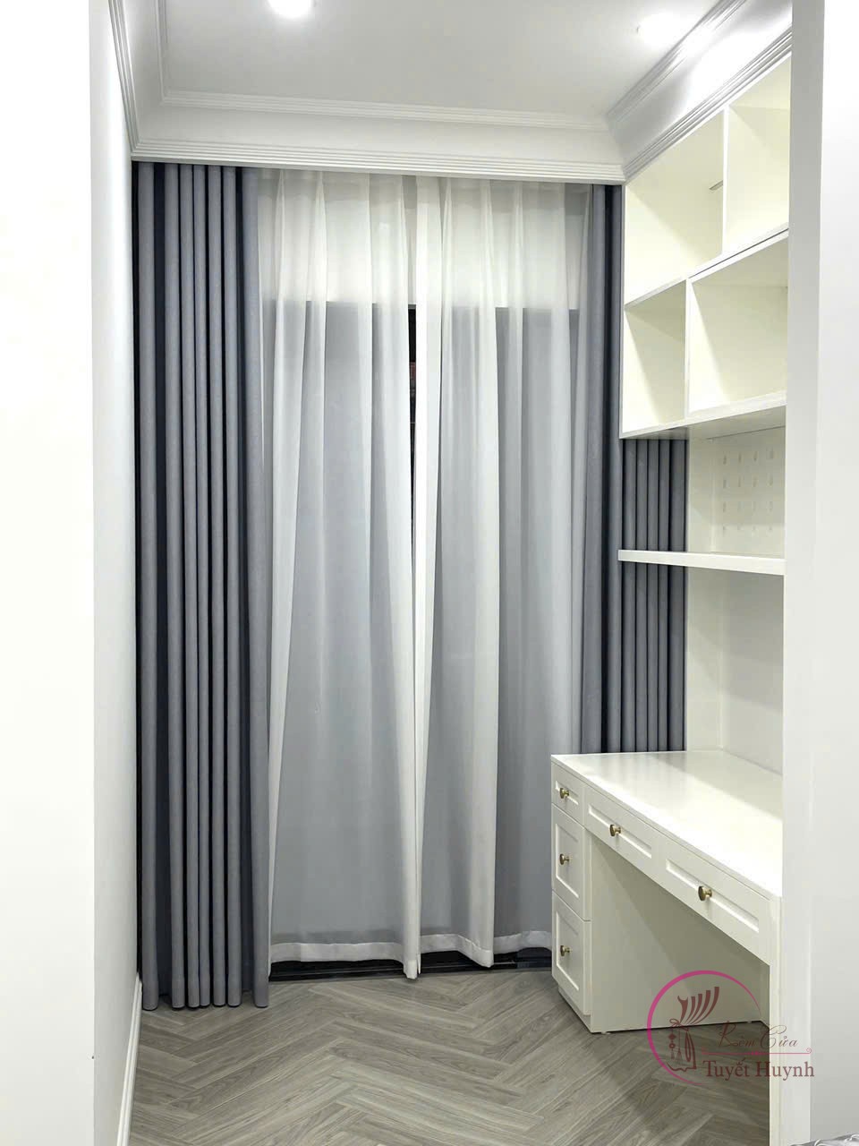 Rèm vải nhập khẩu TH1-308 - Hình ảnh 6