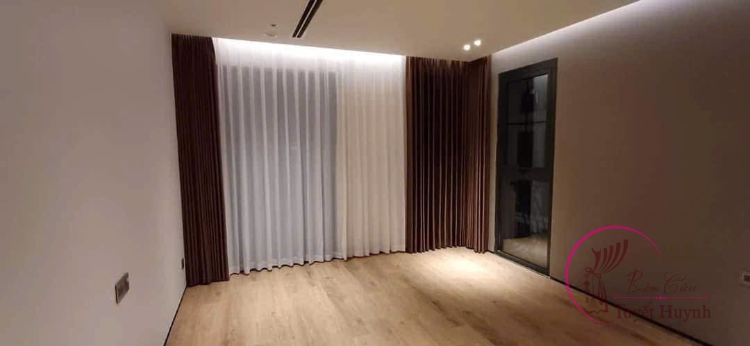 rèm vải 2 lớp
