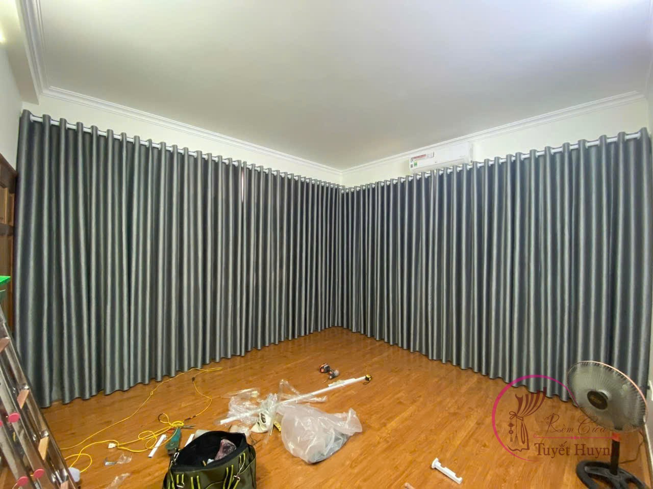 Rèm vải cửa sổ TH1-410 - Hình ảnh 4