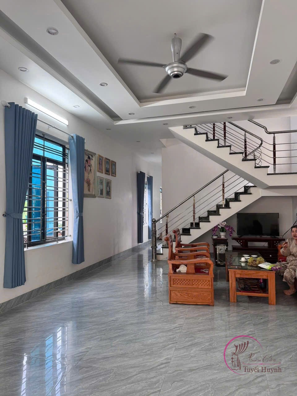 Rèm vải cửa sổ TH1-415 - Hình ảnh 3