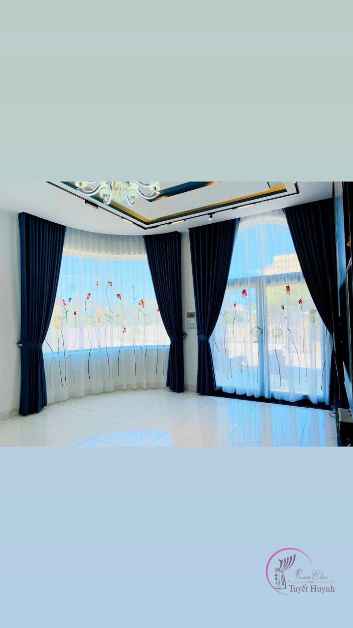 Rèm vải cửa sổ TH1-407 - Hình ảnh 6