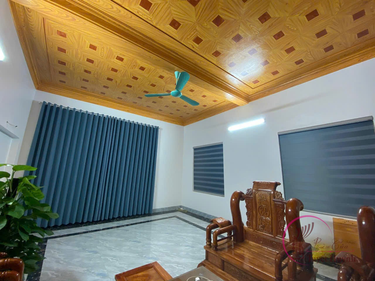 Rèm vải cửa sổ TH1-415 - Hình ảnh 6