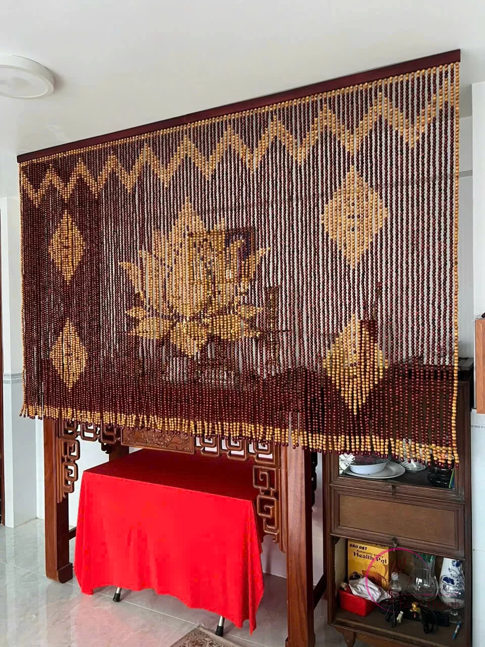 Rèm hạt gỗ TH7-110 - Hình ảnh 5